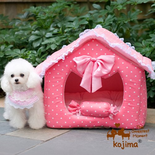 Pink Princess Dog House